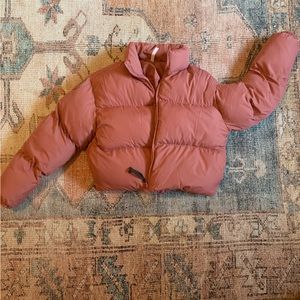 Fabletics cropped puffer